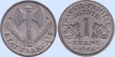 1 Franc FRANCISQUE Lgre